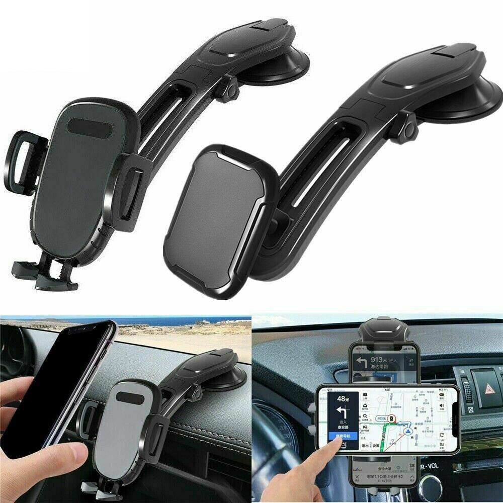 حامل هاتف قابل للدوران 360 درجة، مثبت على لوحة عدادات السيارة، حامل GPS قابل للتعديل، حامل هاتف دوار للسيارة، حامل عالمي للوحة القيادة، حامل هاتف GPS، ملحقات السيارات، حامل هاتف السيارة